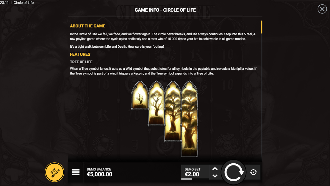 Circle Of Life (Hacksaw Gaming) Image 2